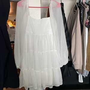 White Baby Doll Dress